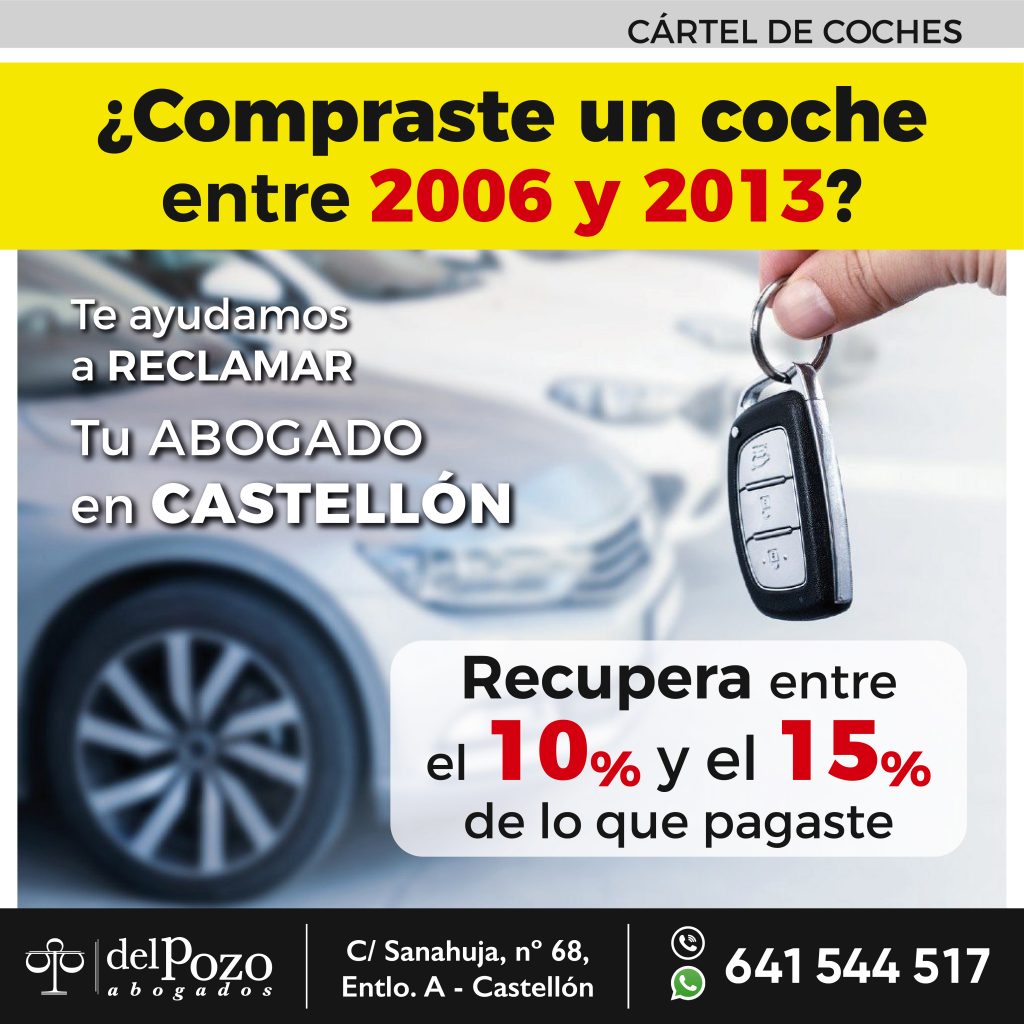 abogados castellon cartel coches